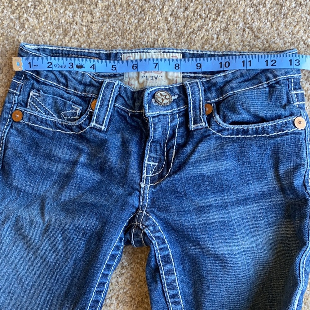 Big Star Liv Girls Jeans Size 25capris - Picture 10 of 13